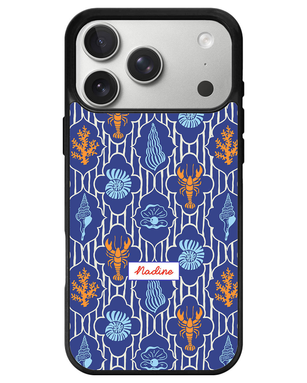 iPhone Avant-Gloss Grip Case - Seaside Opulence 3.0