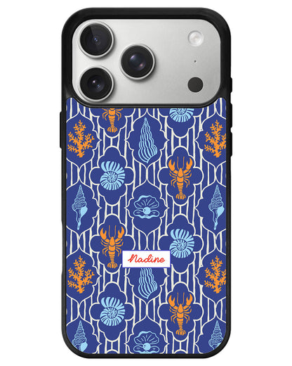 iPhone Avant-Gloss Grip Case - Seaside Opulence 3.0