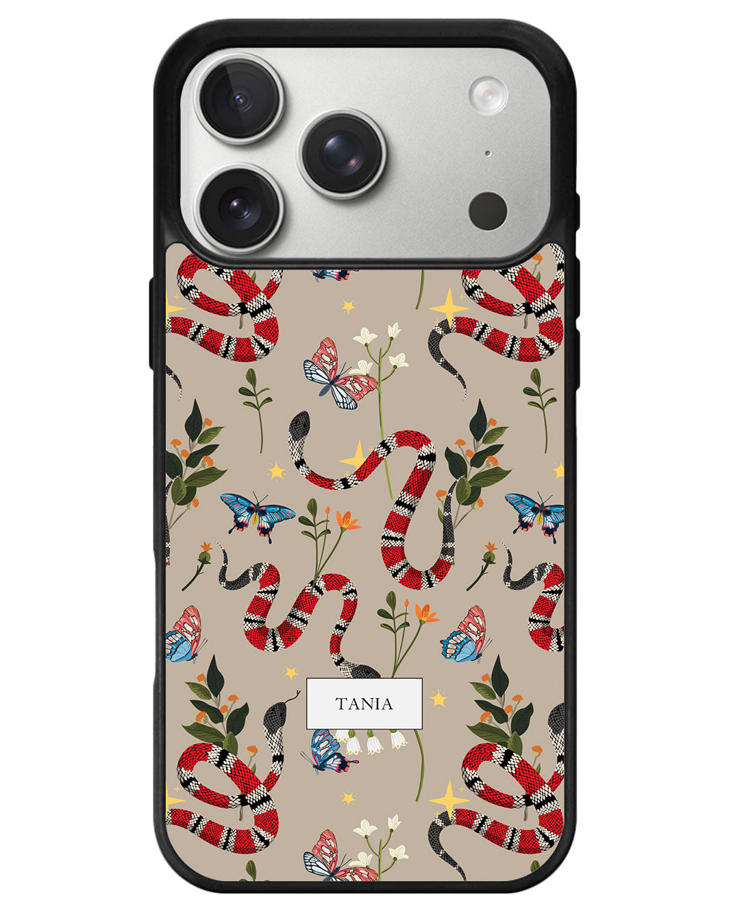 iPhone Avant-Gloss Grip Case - Serpente