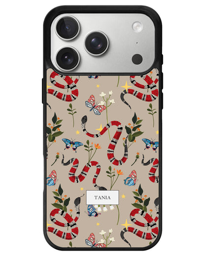 iPhone Avant-Gloss Grip Case - Serpente