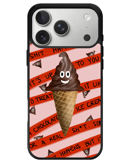 iPhone Avant-Gloss Grip Case - Sh*t Happens