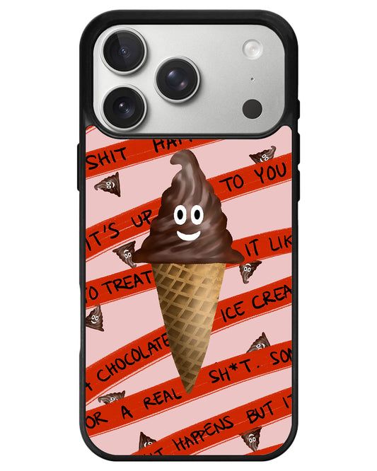 iPhone Avant-Gloss Grip Case - Sh*t Happens