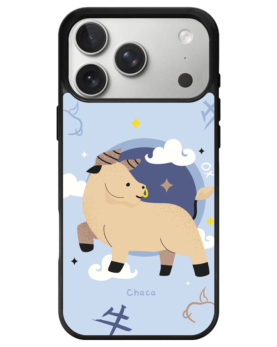 iPhone Avant-Gloss Grip Case - Ox (Chinese Zodiac / Shio)