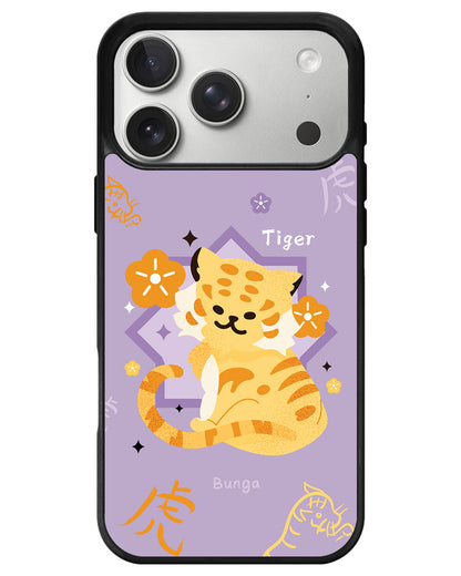 iPhone Avant-Gloss Grip Case - Tiger (Chinese Zodiac / Shio)