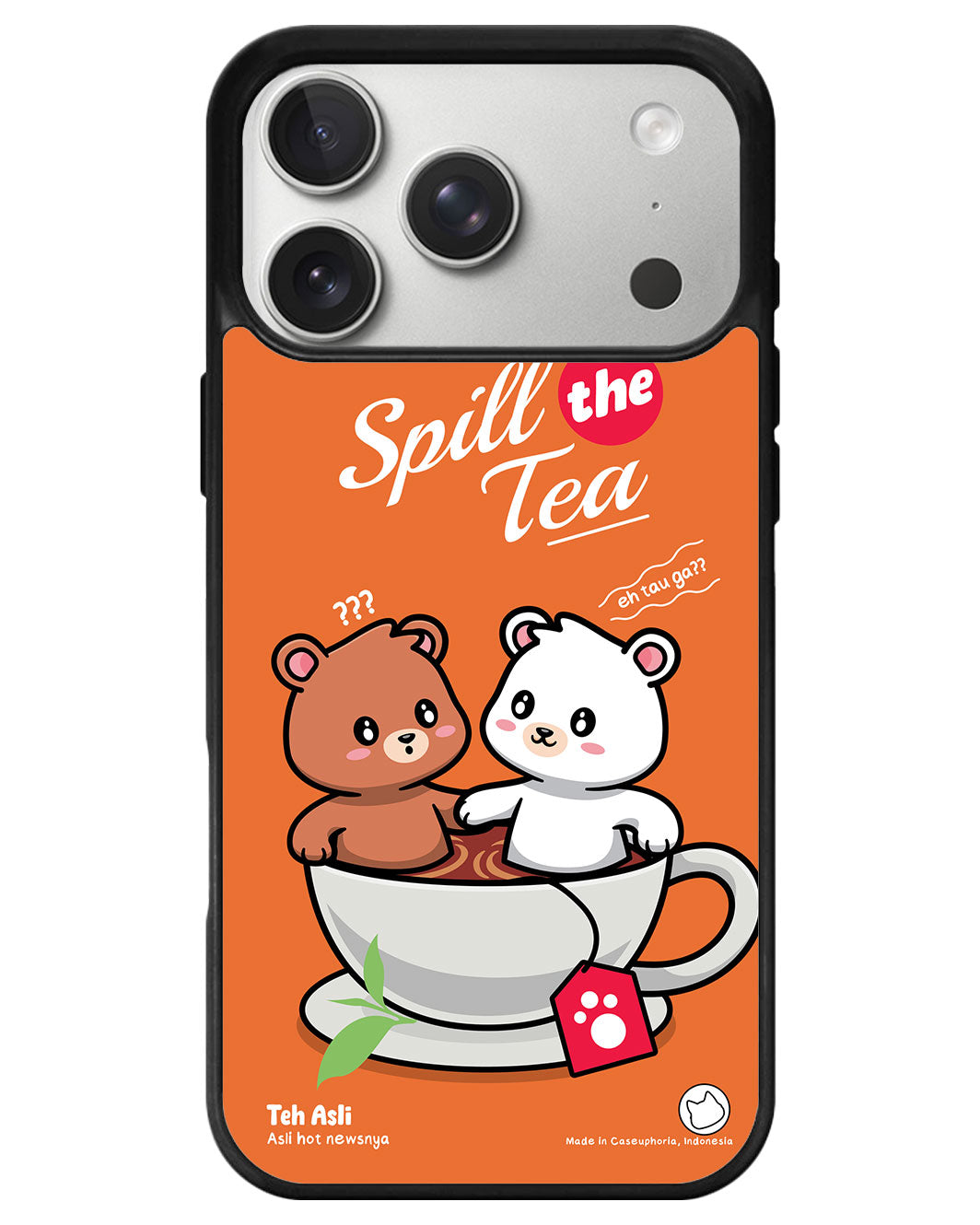 iPhone Avant-Gloss Grip Case - Spill the Tea