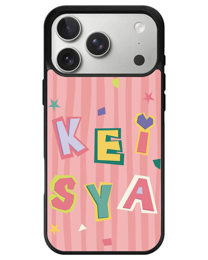 iPhone Avant-Gloss Grip Case - Adorable Monogram 4.0