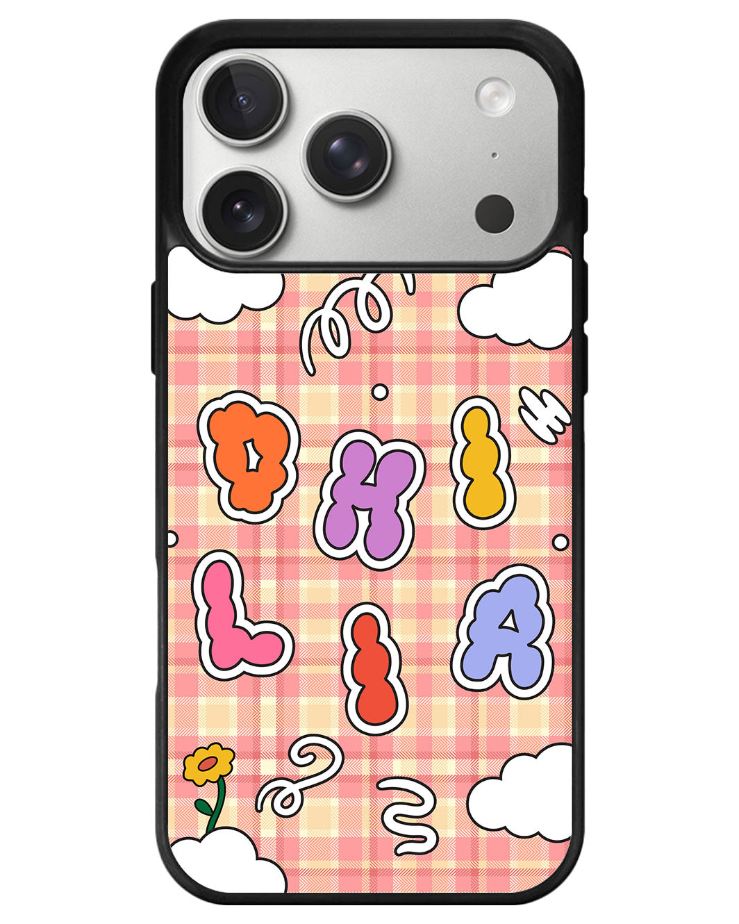 iPhone Avant-Gloss Grip Case - Adorable Monogram 6.0