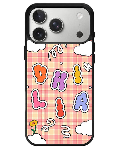 iPhone Avant-Gloss Grip Case - Adorable Monogram 6.0