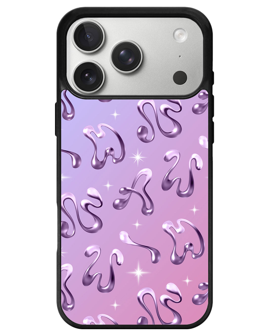 iPhone Avant-Gloss Grip Case - Chrome Monogram 4.0