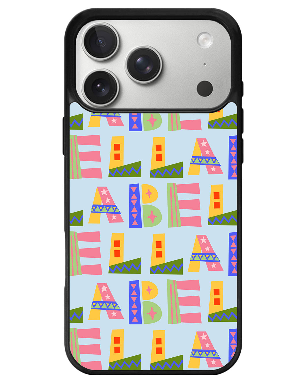 iPhone Avant-Gloss Grip Case - Playful Monogram 5.0