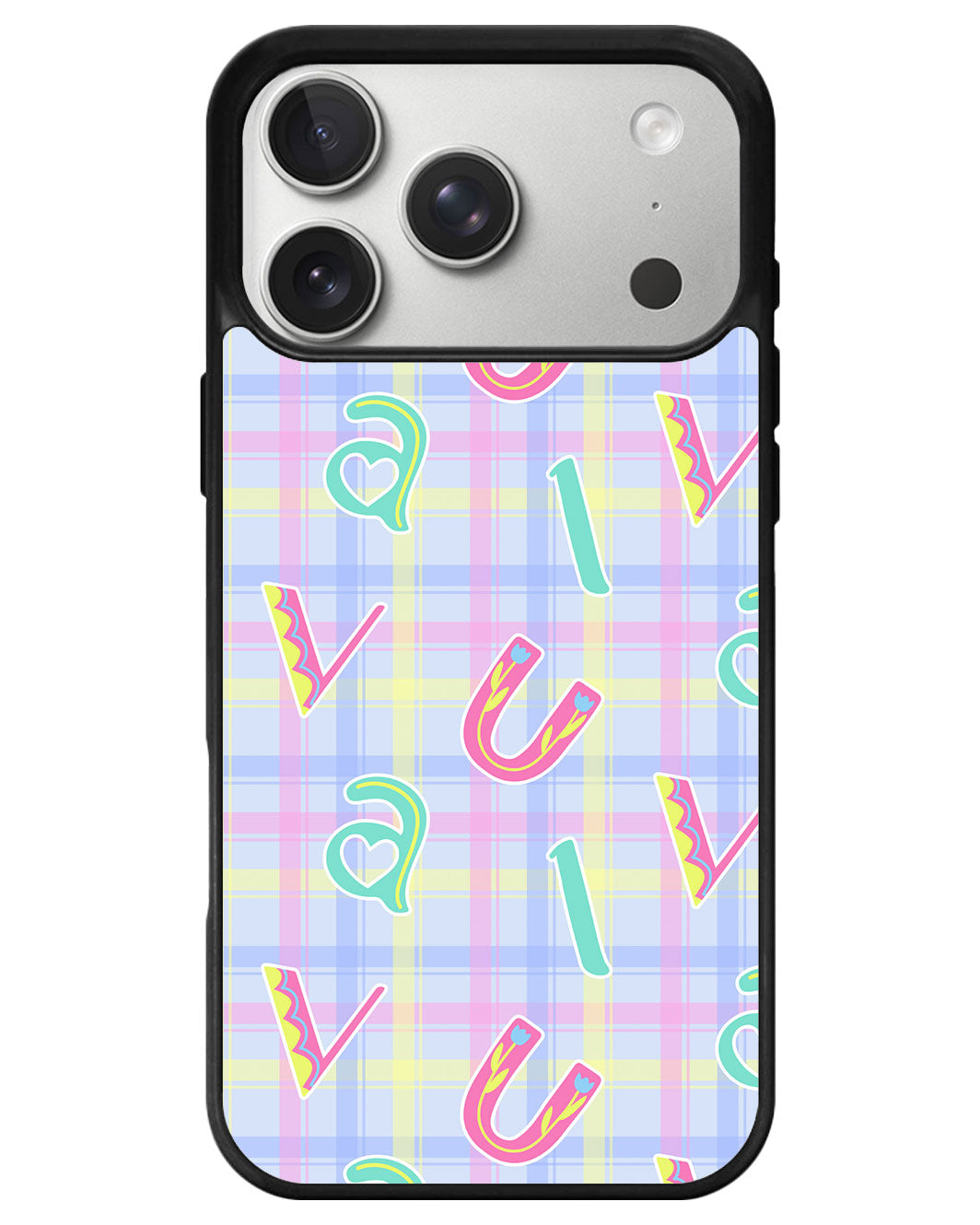 iPhone Avant-Gloss Grip Case - Playful Monogram 6.0