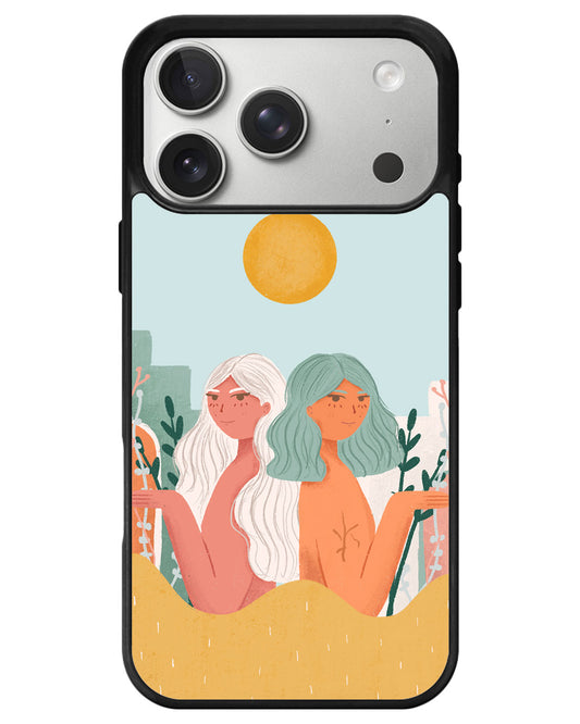 iPhone Avant-Gloss Grip Case - We're Beautiful