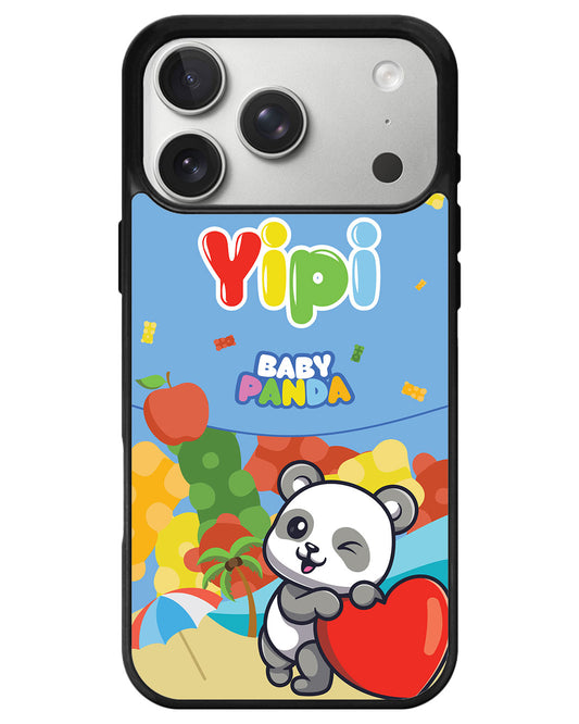 iPhone Avant-Gloss Grip Case - Yipi Baby Panda