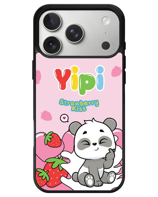 iPhone Avant-Gloss Grip Case - Yipi Strawberry Kiss