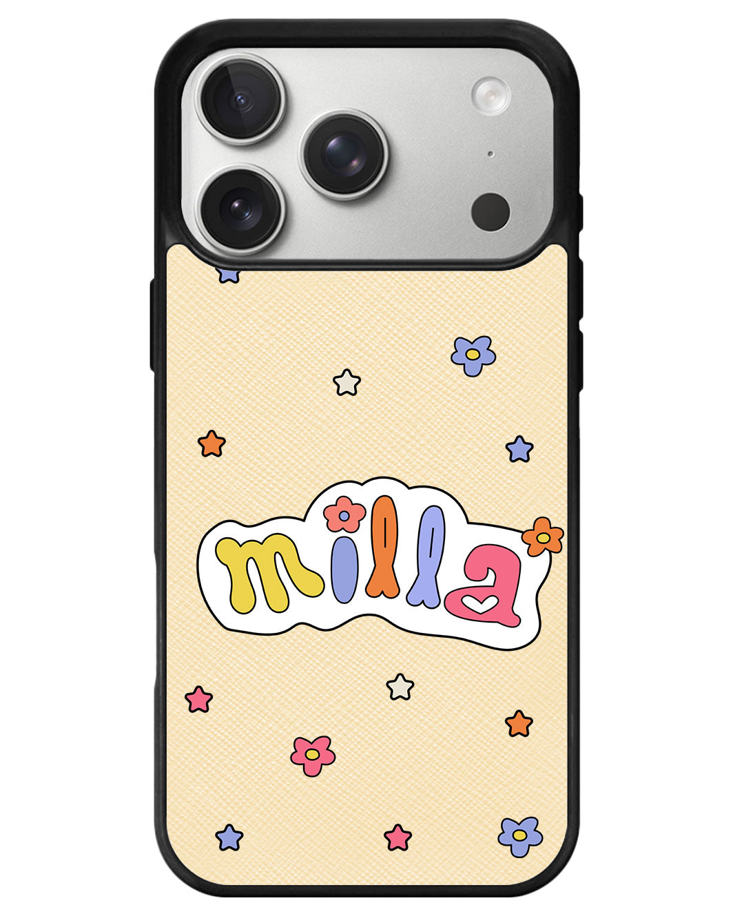 iPhone Leather Grip - Adorable Monogram 5.0