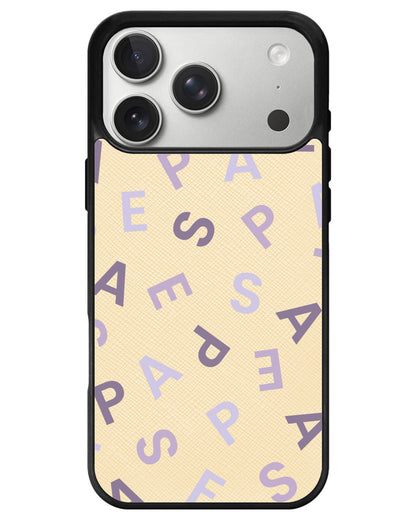 iPhone Leather Grip - Aespa Monogram