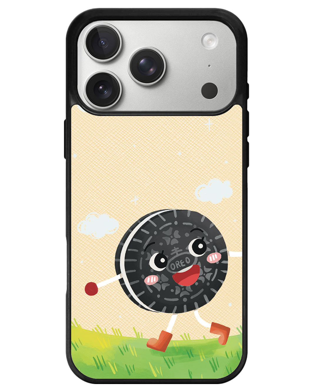 iPhone Leather Grip - Cookies to Milk (Couple Case)