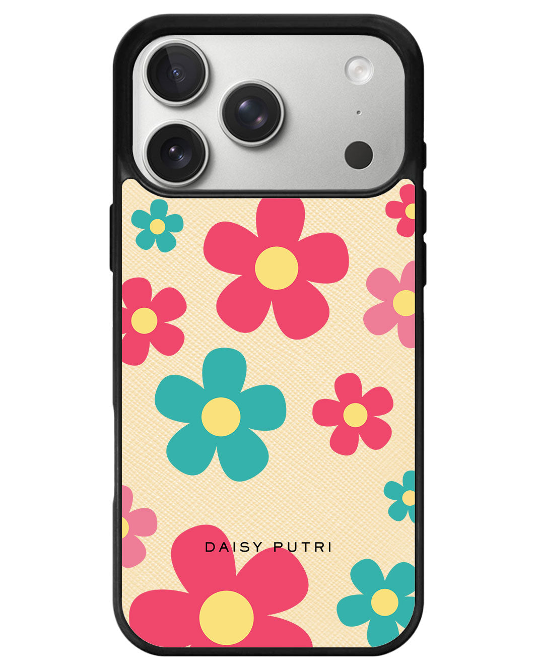 iPhone Leather Grip - Daisy Delight 2.0