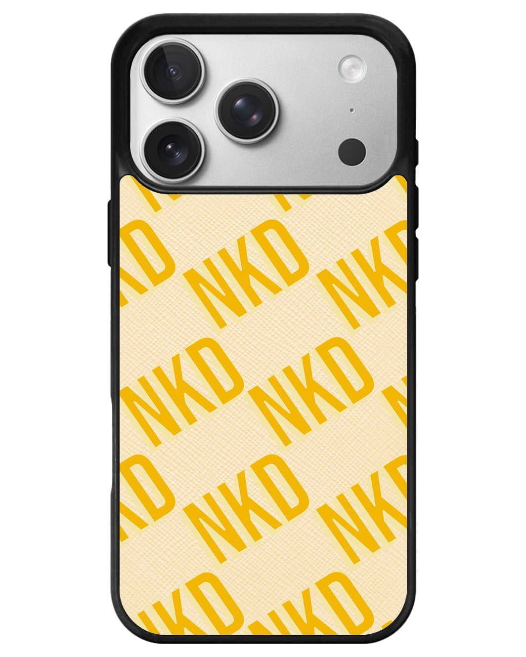 iPhone Leather Grip - Diagonal Initial Monogram 1.0