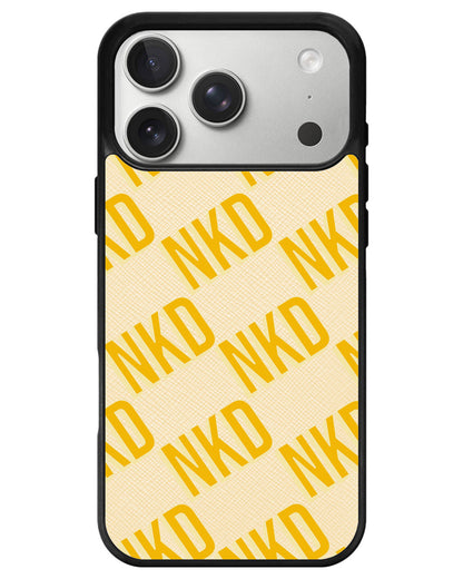 iPhone Leather Grip - Diagonal Initial Monogram 1.0