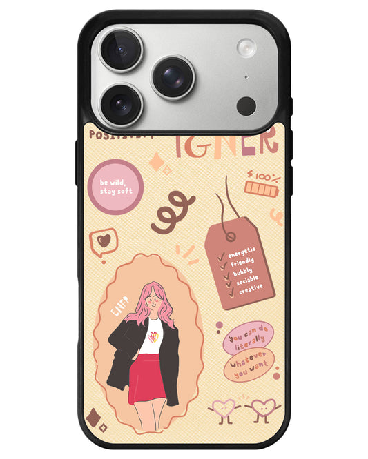 iPhone Leather Grip - ENFP