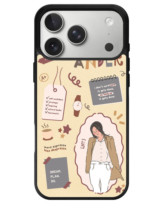 iPhone Leather Grip - ENTJ