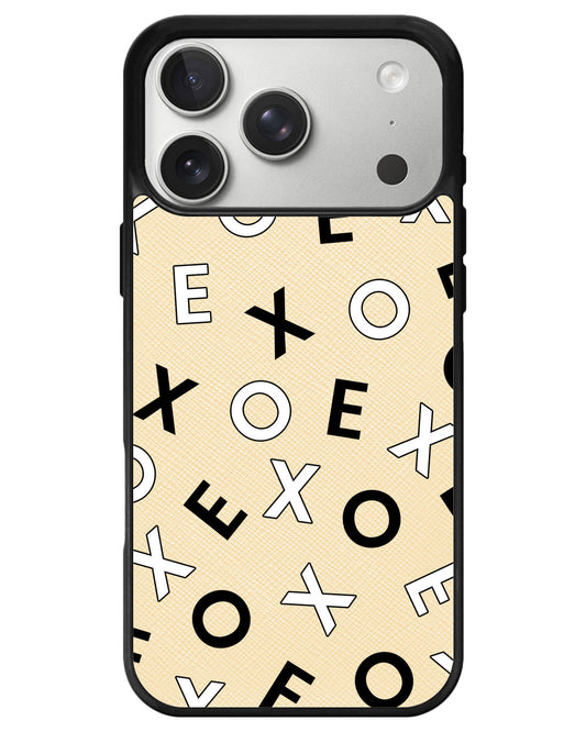 iPhone Leather Grip - EXO Monogram