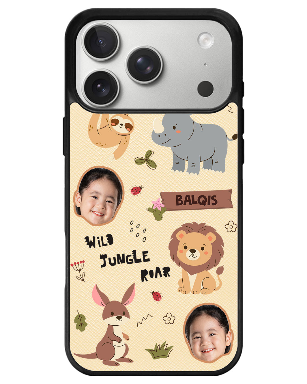 iPhone Leather Grip - Face Grid Safari 3.0