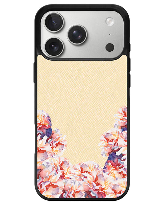 iPhone Leather Grip - Gardenia
