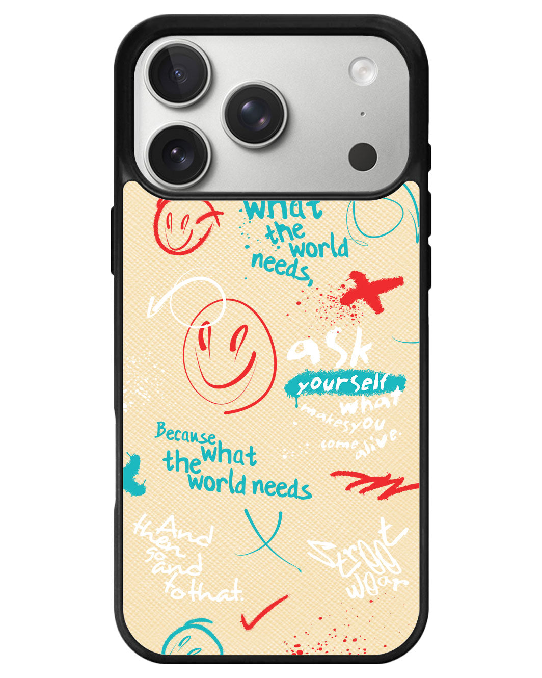iPhone Leather Grip - Graffiti 2.0