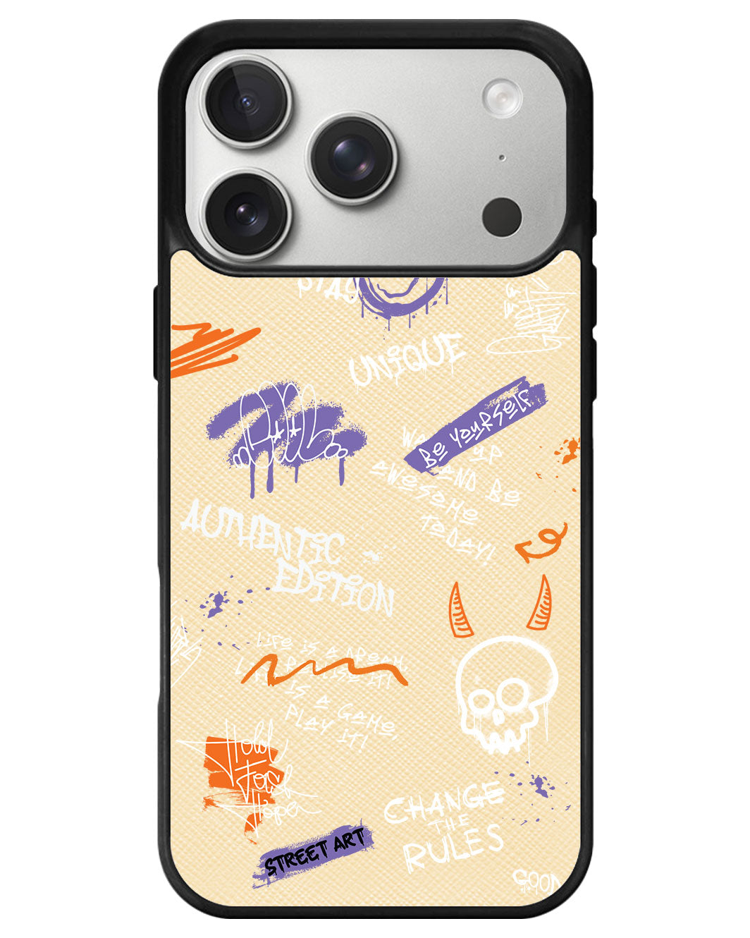iPhone Leather Grip - Graffiti 1.0