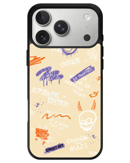 iPhone Leather Grip - Graffiti 1.0