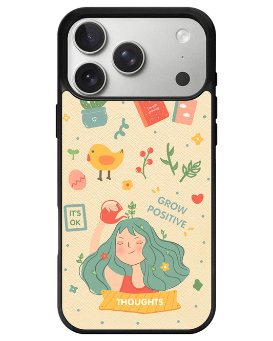 iPhone Leather Grip - Grow