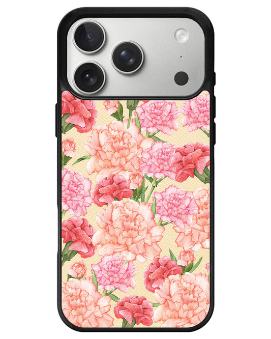 iPhone Leather Grip - January Carnation