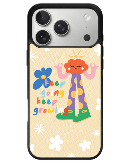 iPhone Leather Grip - Keep Growing