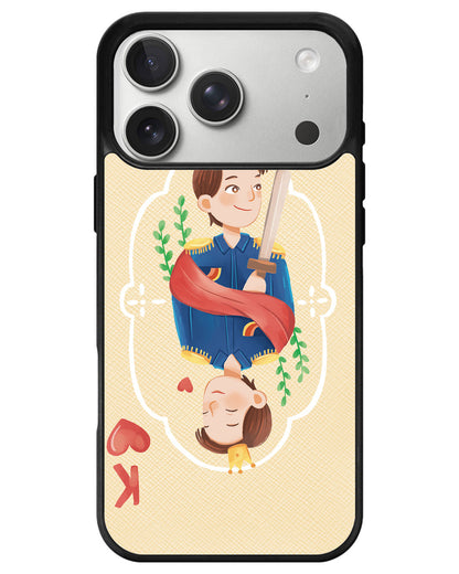 iPhone Leather Grip - King