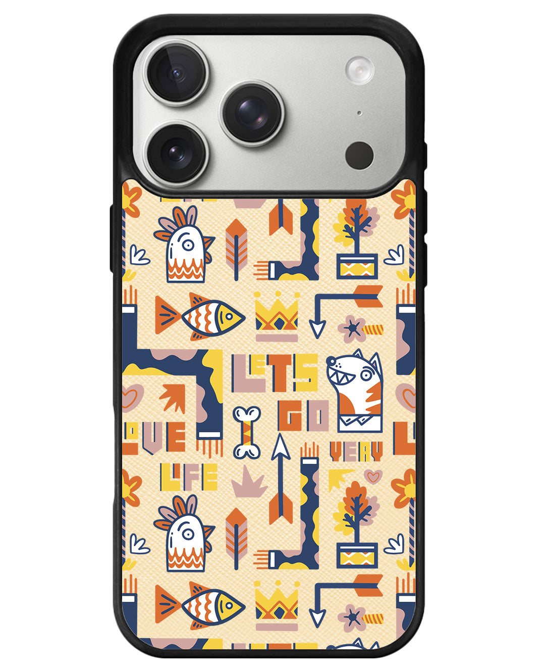 iPhone Leather Grip - Life in Color
