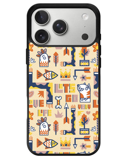iPhone Leather Grip - Life in Color