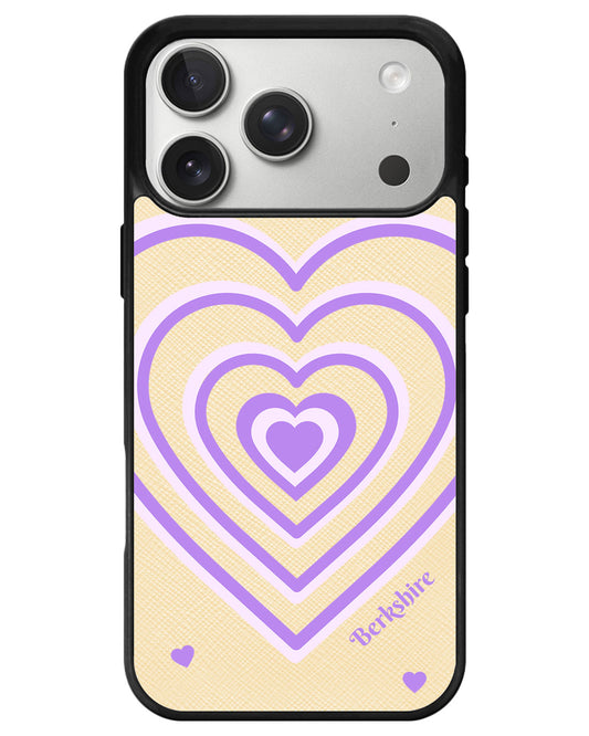 iPhone Leather Grip - Love Pattern 3.0