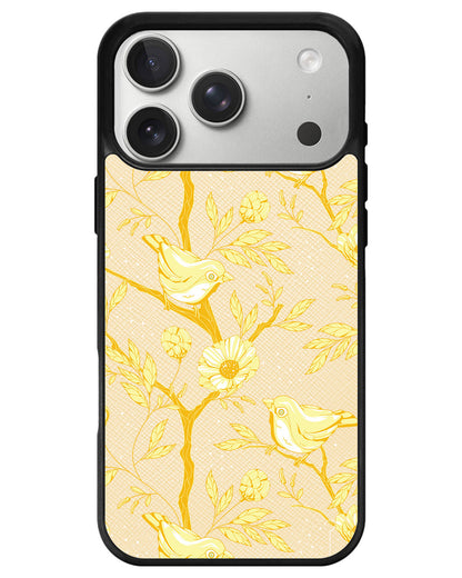 iPhone Leather Grip - Lovebird Monochrome 2.0