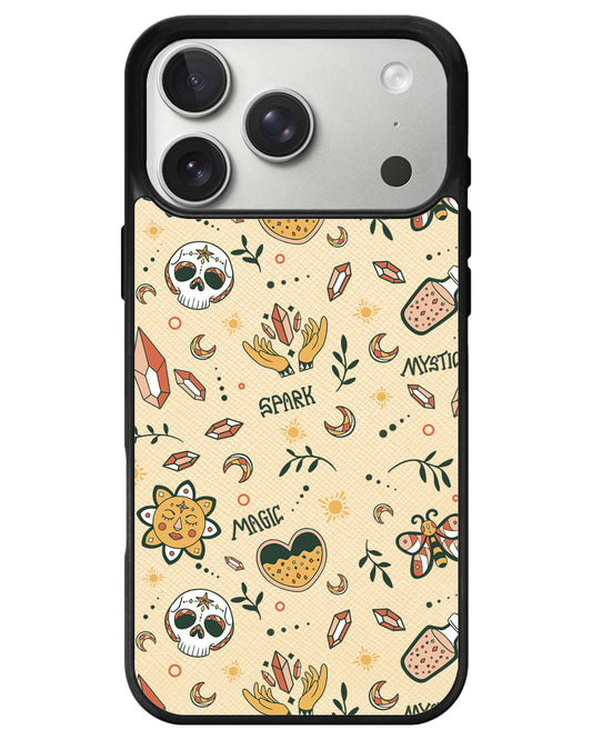 iPhone Leather Grip - Mystic