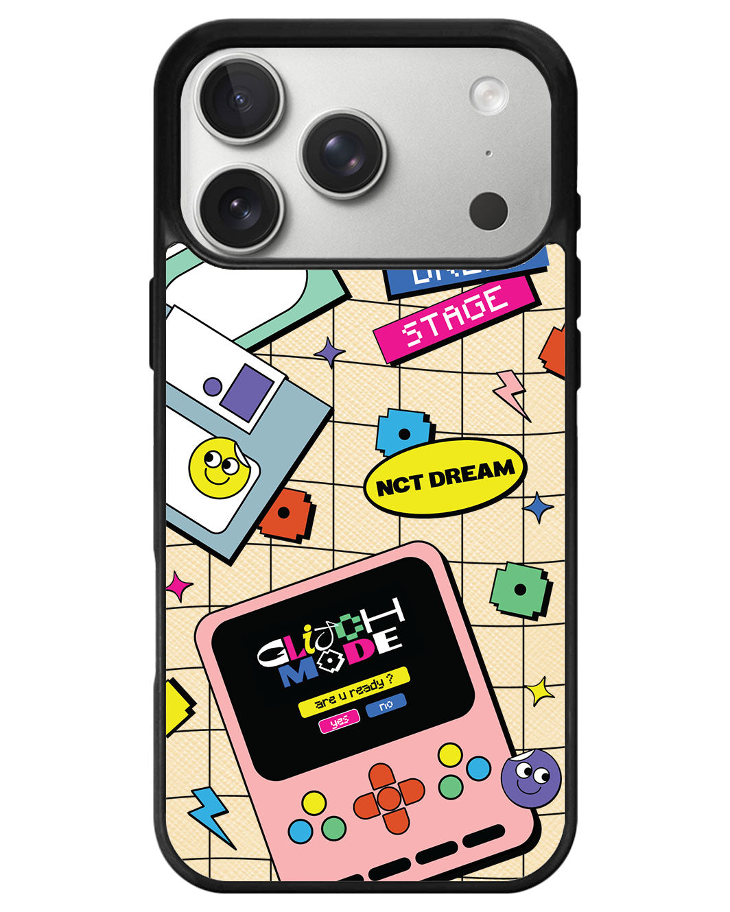 iPhone Leather Grip - NCT Glitch Mode