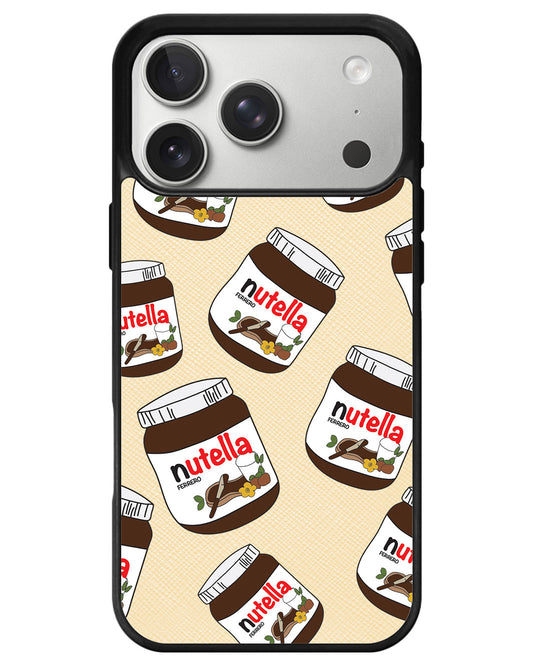 iPhone Leather Grip - Nutella