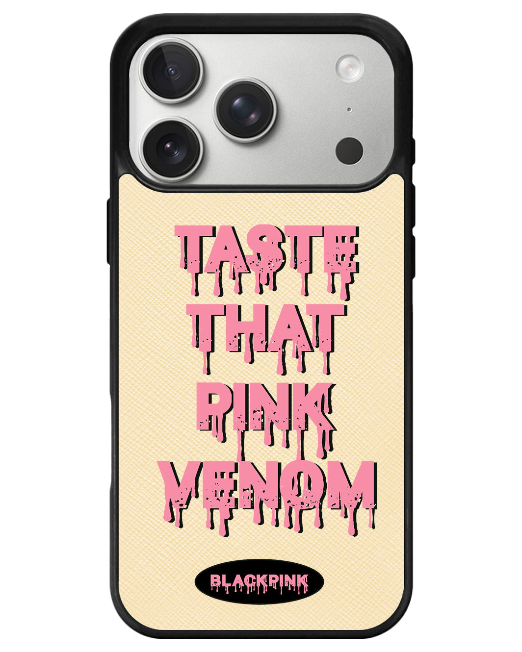 iPhone Leather Grip - Pink Venom
