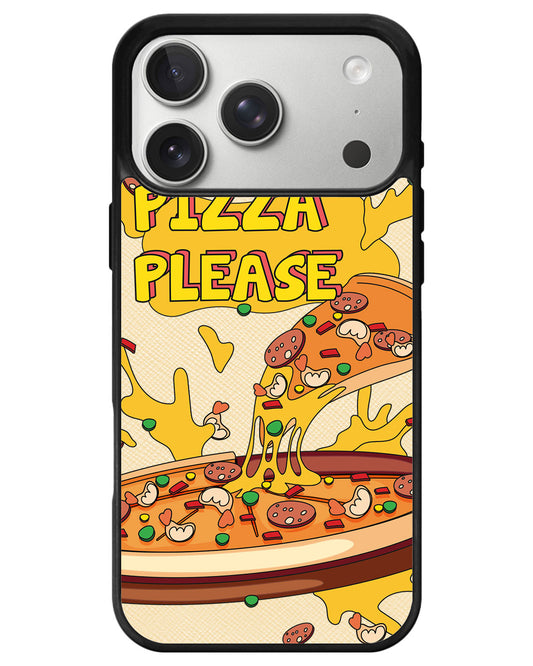 iPhone Leather Grip - Pizza Please
