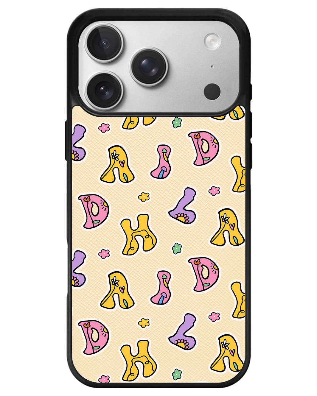 iPhone Leather Grip - Playful Monogram 7.0