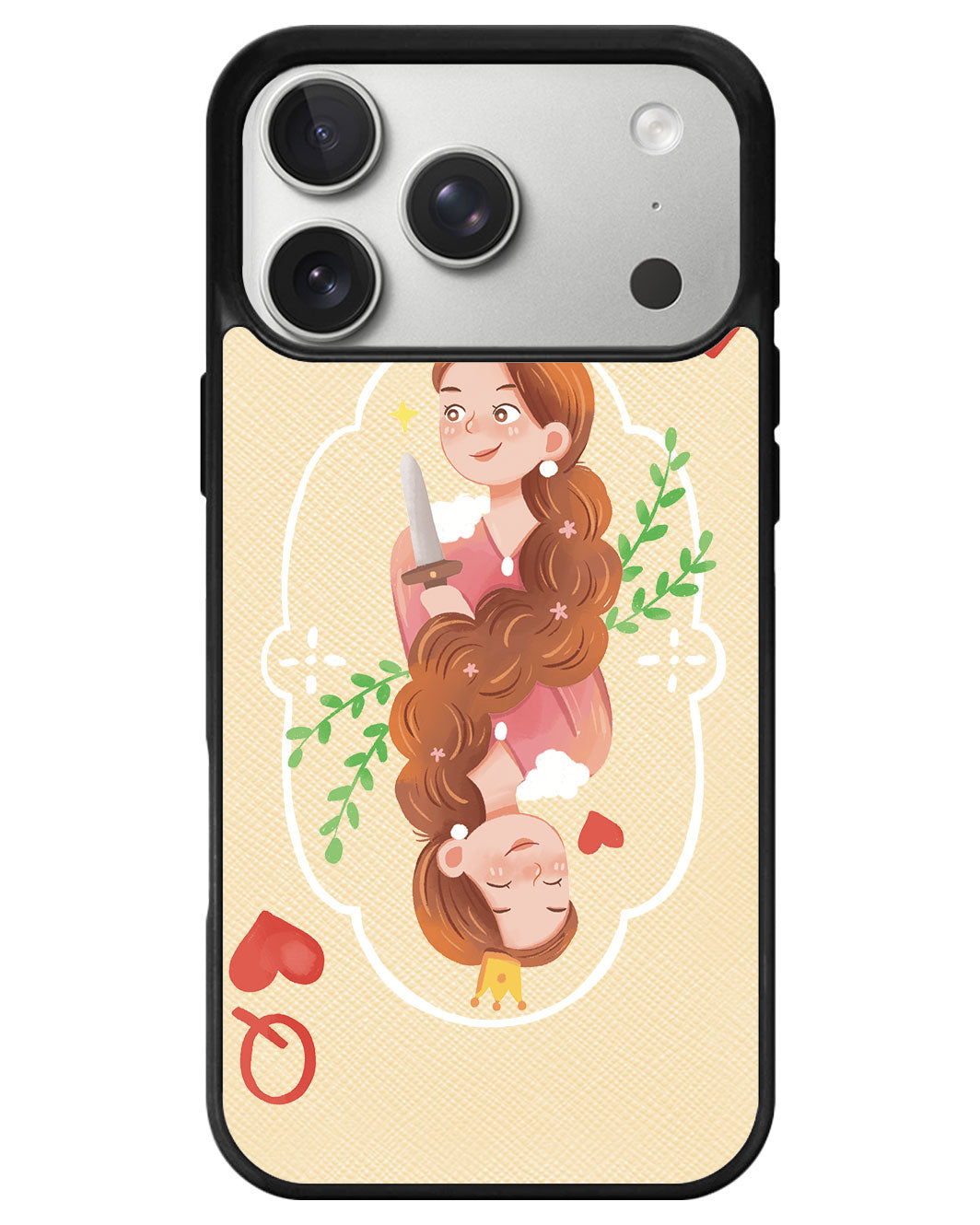 iPhone Leather Grip - Queen
