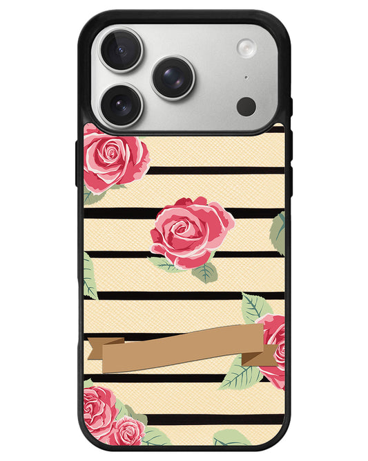 iPhone Leather Grip - Rose