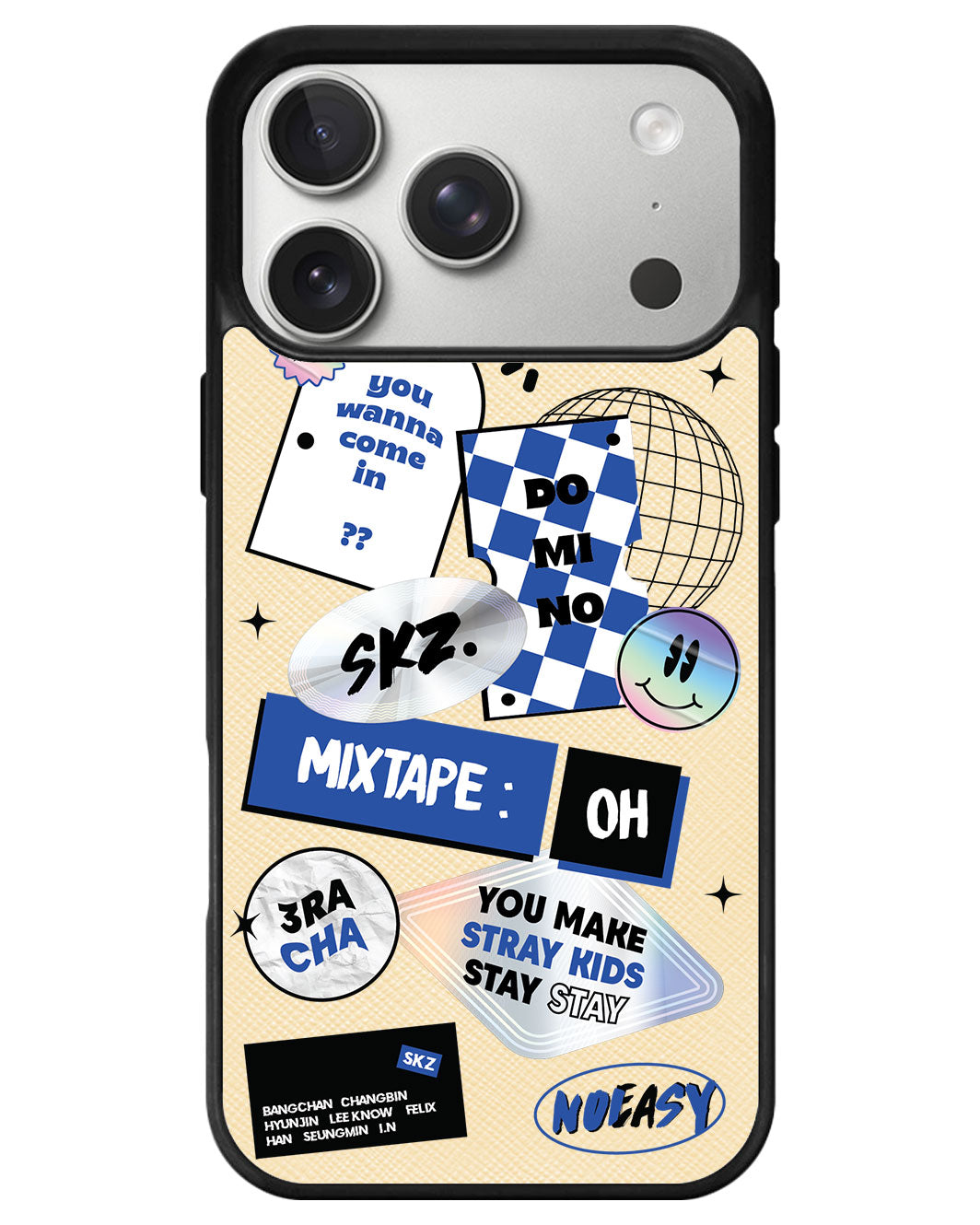 iPhone Leather Grip - SKZ Sticker Pack