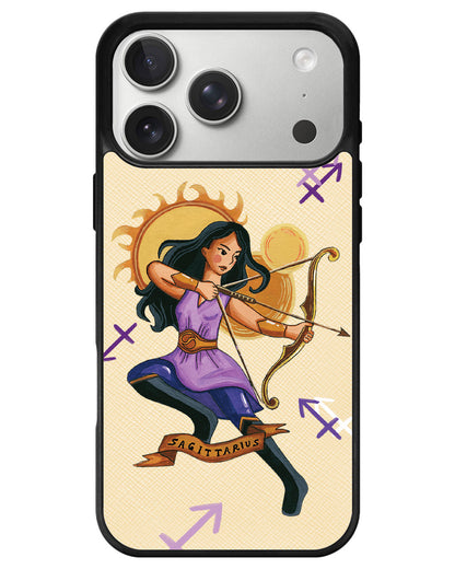 iPhone Leather Grip - Sagitarius